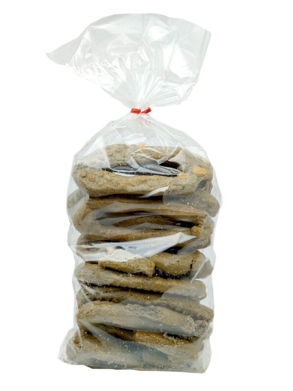 taralli artigianali scaldatelli di cerignola al grano arso - confezione 400 g - antica ricetta di puglia prodotti tipici made in Italy